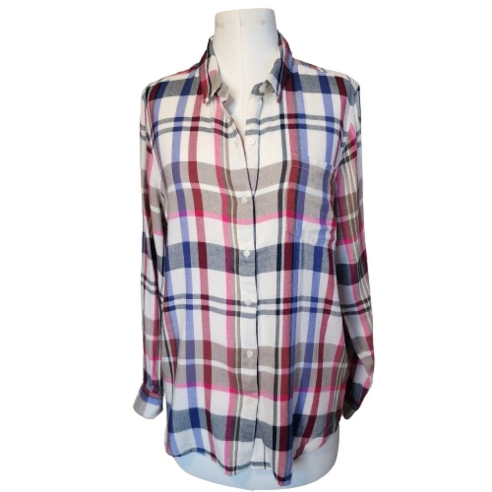 Lucky Brand Classic One Pocket Plaid Shirt